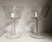 Load image into Gallery viewer, &#39;70s bobbin champagne coupes

