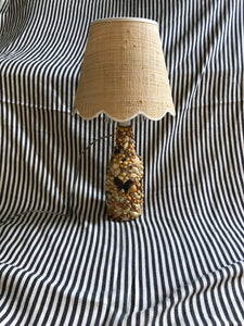 shell lamp (shade not included)