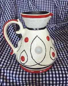 charleston burleigh ware jug